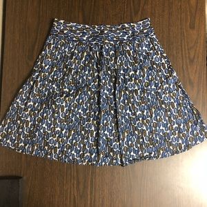 Knee length skirt